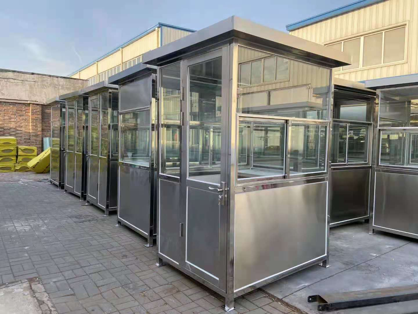 常規(guī)不銹鋼崗亭